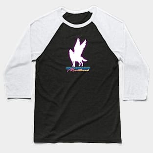 Wolf Pegasus Montreal (Small Logo White) Baseball T-Shirt